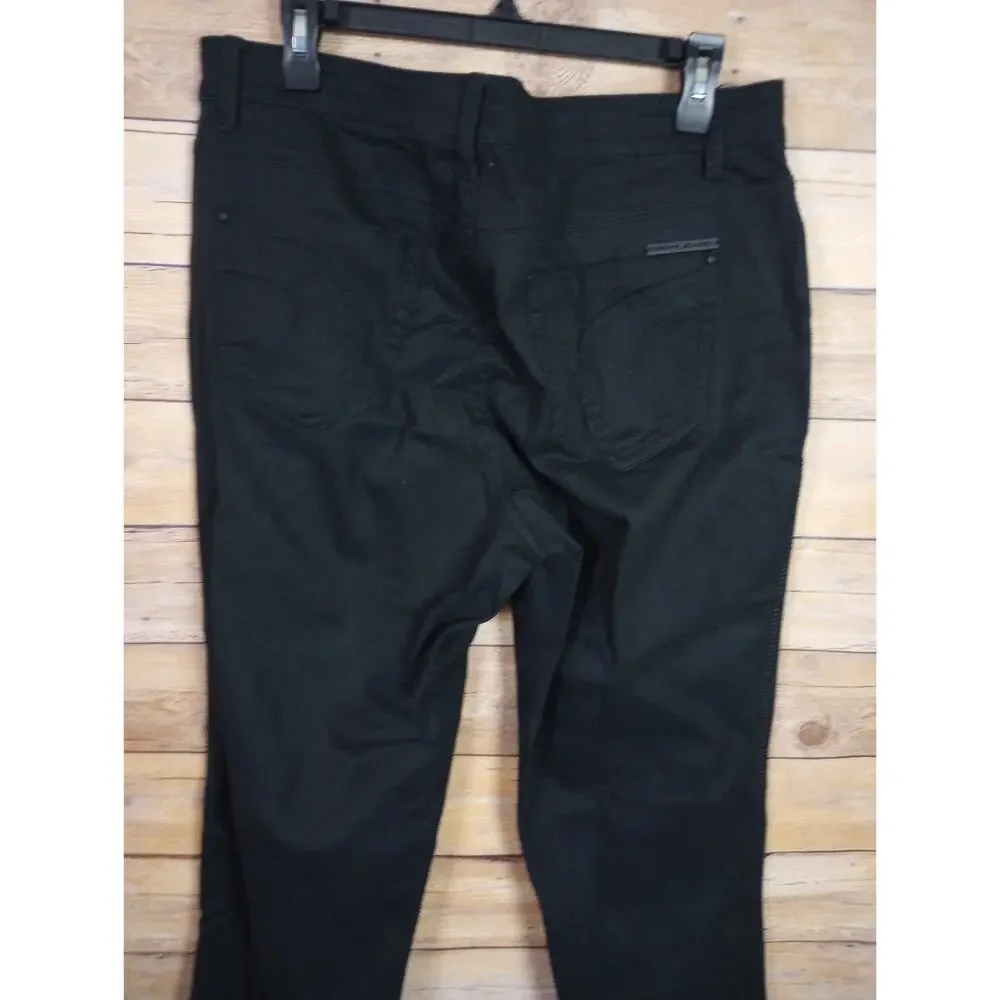 DKNY East Side Woman Jeans 16W Black Flare Bootcut Pants